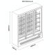 Prodis XPD1850-N-MK2 Heavy Duty Low Energy Triple Door Display Freezer Prodis XPD1850-N-MK2 Heavy Duty Low Energy Triple Door Display Freezer