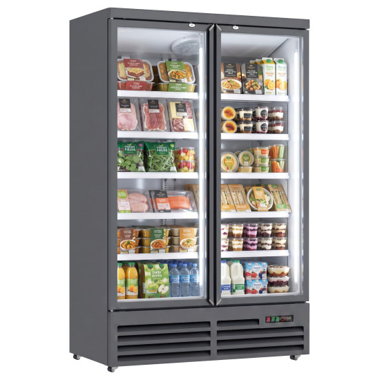 Prodis XPD1250-P-MK2 Heavy Duty Low Energy Double Door Display Fridge Prodis XPD1250-P-MK2 Heavy Duty Low Energy Double Door Display Fridge